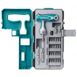 סט 25 חלקים הכולל מברג ביטים ובוקסות