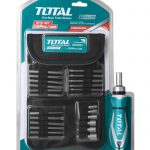 סט 33 חלקים הכולל מברג רצ'ט ביטים ובוקסות