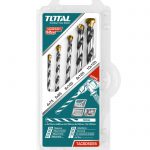 סט 5 מקדחים איכותי לבטון