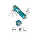 סט אולר 8 מפתחות אלן מילימטרים , מחוזק לשימוש מקצועי