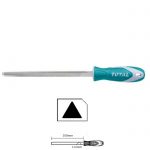 פצירה משולשת למתכת, 200 מ"מ