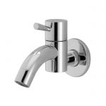 ברז קיר עגול