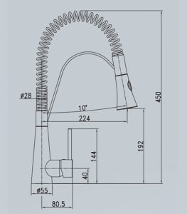 ⁦ברז נשלף ALPINA⁩ – תמונה ⁦3⁩