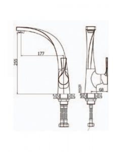 ⁦ברז פרח PEACOCK⁩ – תמונה ⁦2⁩