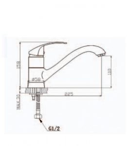 ⁦ברז פרח PELICAN⁩ – תמונה ⁦2⁩