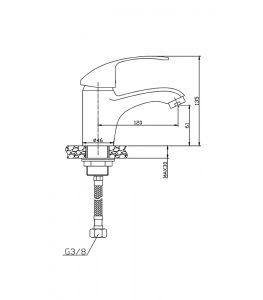⁦ברז פרח PULCINO⁩ – תמונה ⁦2⁩