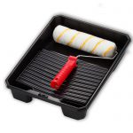 סט רולר ומגש אסטרה פס צהוב