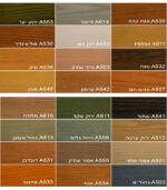 ⁦ורנית על בסיס מים משי שקוף ומגוון⁩ – תמונה ⁦2⁩