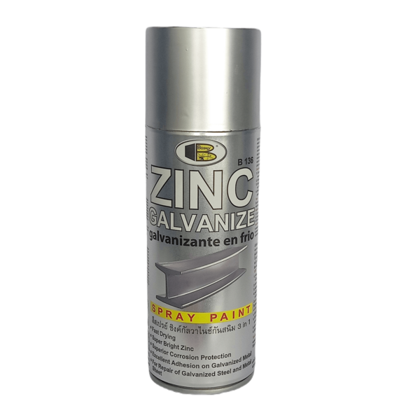 תרסיס גילוון קר BOSNY B136 בנפח 400 מ"ל בצבע כסף בהיר