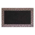 שטיח חלוקי נחל מלבן איכותי במידות 45X75 ס"מ מבית HG דגם 99246