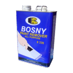 מסיר צבע Bosny B228 400 גרם - מיכל בלחץ עם מרקם ג'ל שקוף להסרה מהירה של צבעים ולכות ממגוון משטחים