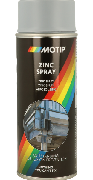 ספריי גילוון קר MOTIP MO4059 בנפח 400 מ"ל עם 90% אבץ בסרט יבש