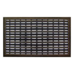 שטיח גומי מחוזק מלבן HG דגם 99223 במידות 75X45 ס"מ