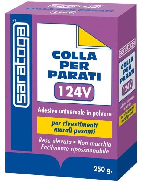 דבק טפטים 250 גר' מקצועי - saratoga