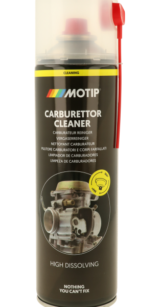 ספריי מנקה קרבורטור MOTIP MO90510 בנפח 500 מ"ל עם שסתום 360 מעלות