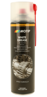 ספריי גריז לבן MOTIP MO90204 500 מ"ל עם PTFE לשימון חלקים מכניים