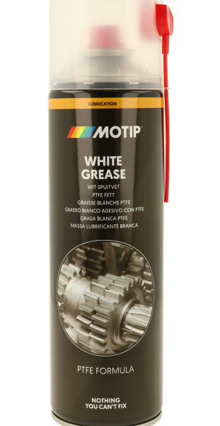 ספריי גריז לבן MOTIP MO90204 500 מ"ל עם PTFE לשימון חלקים מכניים