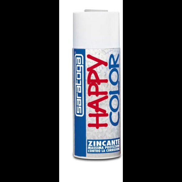 בקבוק ספריי SARATOGA ZINC COATER דגם 88167001 נפח 400 מ"ל - ספריי גלוון קר בגימור זהב מטאלי עם שסתום ניקוי עצמי לשימוש פנימי וחיצוני