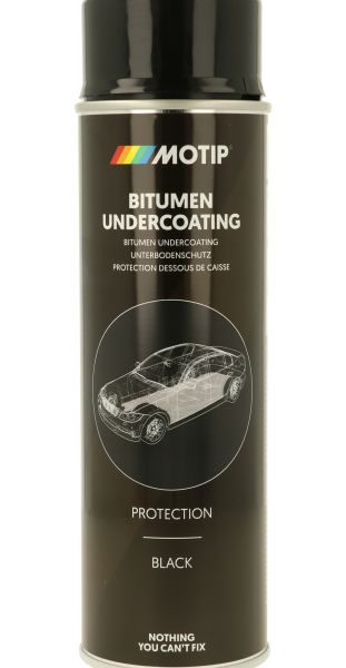 ספריי זפת ביטומן MOTIP M0007 500 מ"ל לציפוי תחתית רכב