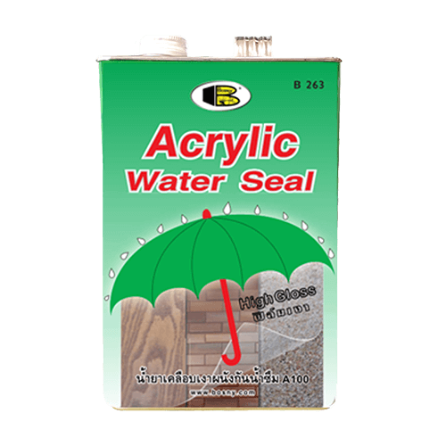 סילר סולבנטי אקרילי BOSNY B263 בגלון 3.785 ליטר למראה רטוב מבריק