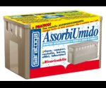 מערכת מסיר לחות Saratoga AssorbiUmido דגם 93.600.001 כולל מכסה מגש איסוף ושקית מלחים 450 גרם - פתרון מתקדם ללחות עודפת בבתים סירות וקרוואנים