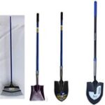 את שפיכה ידית פיבר כחול מקצועי