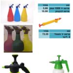 מרסס יד מקצועי צהוב בנפח 2 ליטר