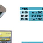 אנך סימון עם אבקה אדום