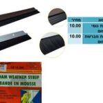 פס איטום לחלונות - דלתות