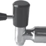 ברז למיחם 3/8 נחושת כרום+אטם ואום