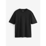 חולצת T-SHIRT שחור - 100% כותנה - XL