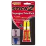 דבק לפלסטיק מקצועי 30 מ"ל STICK2