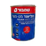 פוליאור מט משי 750 מ''ל אדום