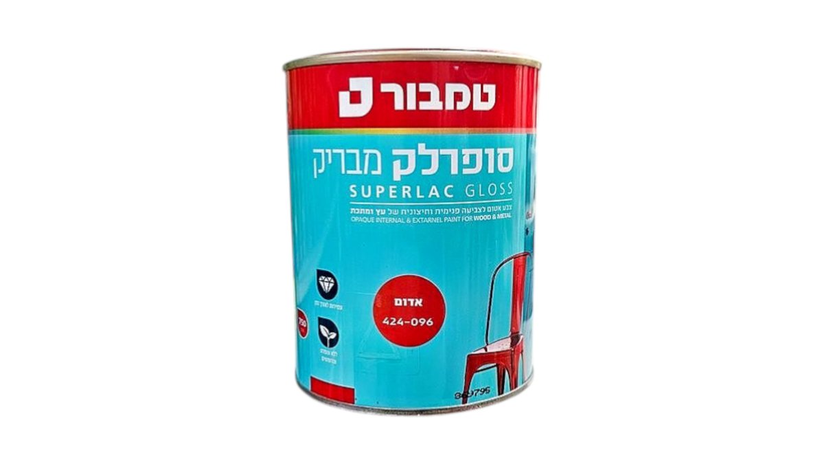 69a4731f23e151913f37fffb סופרלק מבריק 750 מ''ל אדום – תמונה 1