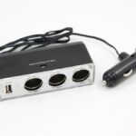 מפצל מצית X3 + 2 USB + חוט