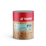 ורנית לעץ טבעי מב.שקוף 100 3/4