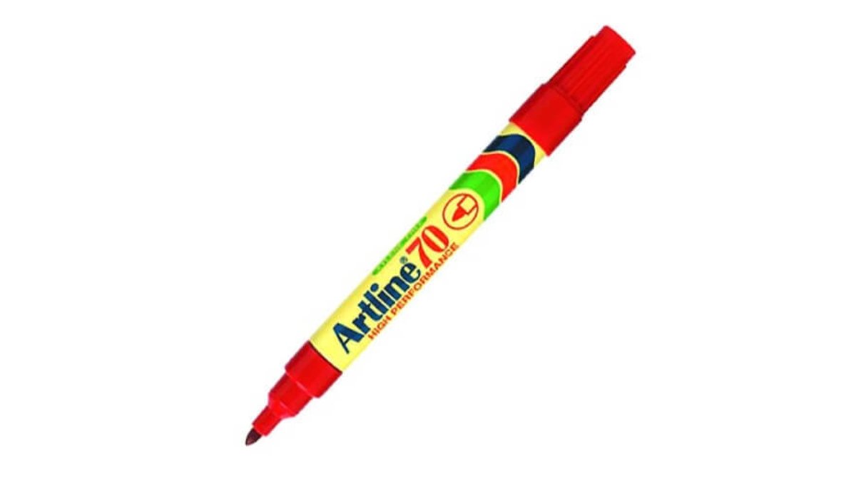 69afe915d5fdebcf7f68d97e טוש ארטליין 70 אדום – תמונה 1