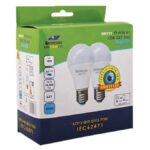 זוג נורות לד DL 15W E27 A60 SAFETY