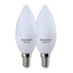זוג נורות לד נר SAFETY DL 10W E27