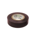 סרט בידוד PVC דביק צר - חום