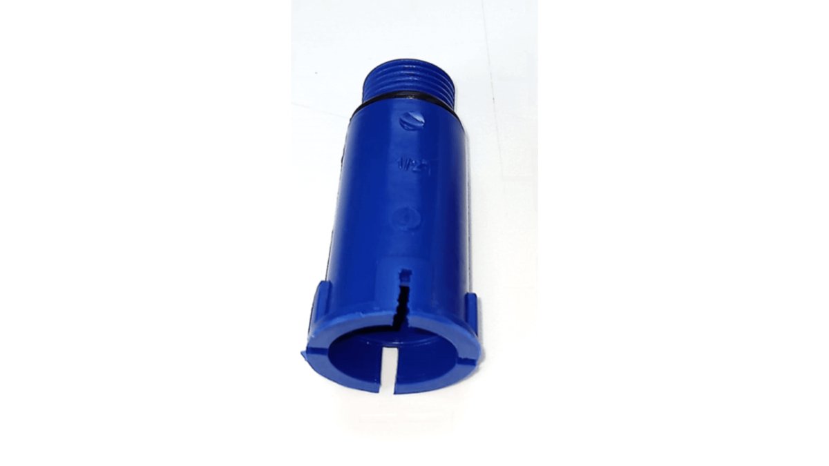 69f8841d0bde899936828d96 פקק פלסטי 1/2 ארוך 8.5 כחול – תמונה 1