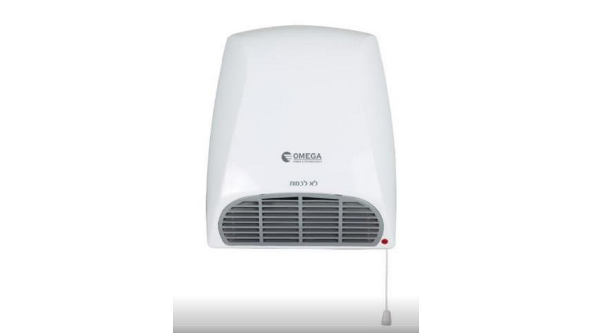 69f8859e8586f32ae71f7611 מפזר חום לאמבטיה 3 מצבים 1000/2000W+חוט משיכה – תמונה 1